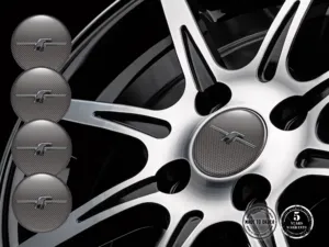 Subaru Pegatina Bombada Logo Emblemas de Rueda Elegante